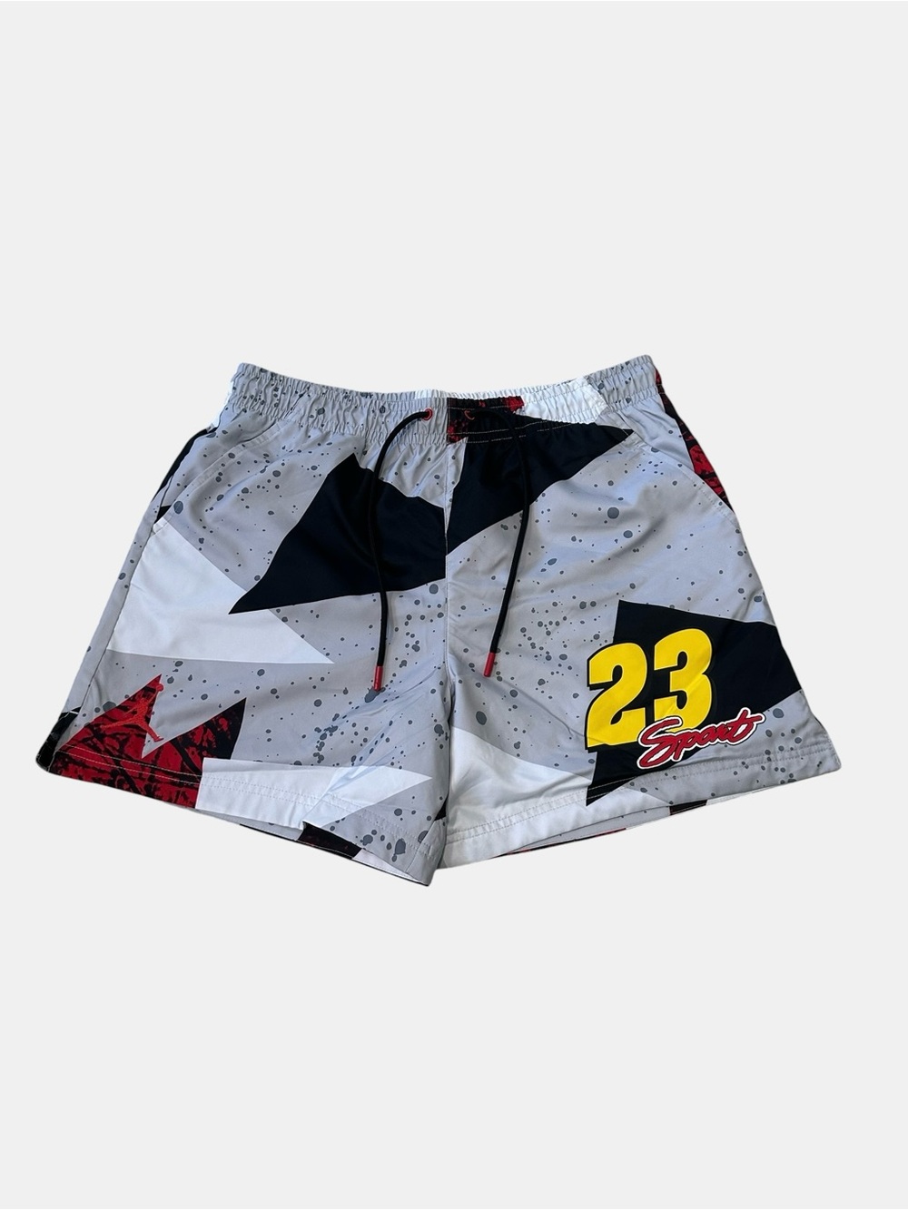 Nike Jordan New Men’s size L Grey Essentials Poolside Board Shorts Swim Trunks